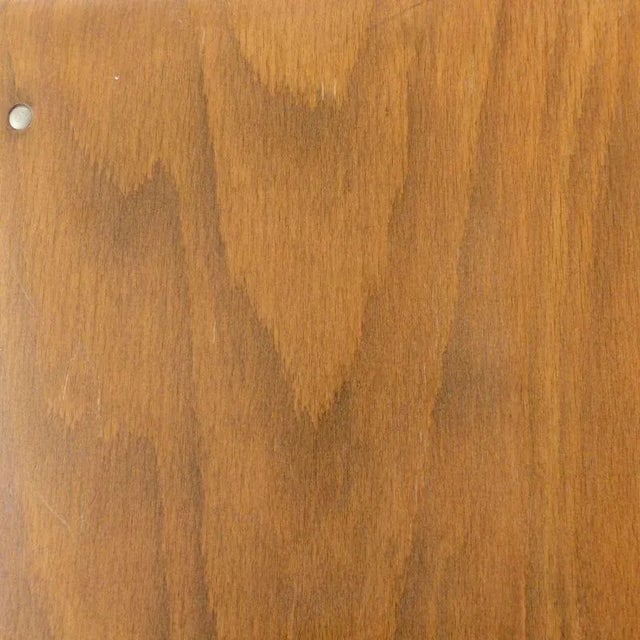 Stackable Plywood Chairs with Chrome Frame, 1950s, Set of 4 For Sale - Image 6 of 10