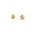 Contemporary Diamond and Emerald Checkerboard Stud Earrings, A Pair For Sale - Image 3 of 3