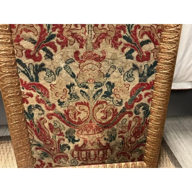 Rustic European Framed Antique French Tapestry For Sale - Image 3 of 6
