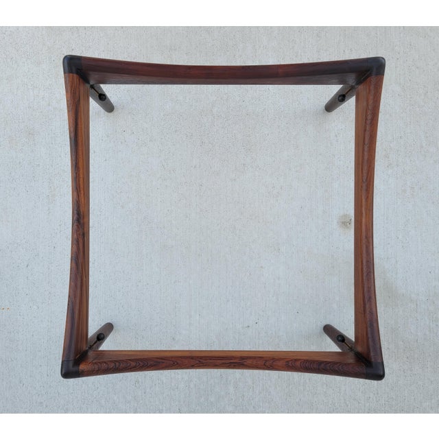 Wood 1960s Danish Rosewood Bowl Table by Kristian Vedel For Sale - Image 7 of 12