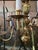 1970s Vintage Mid Century English Brass 12 Light Chandelier For Sale - Image 5 of 15