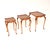 1930s Antique Burr Walnut Nest of Tables, 1930, Set of 3 For Sale - Image 5 of 11