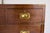 English Campaign Chest & Secretary in Mahogany With Brass Fittings For Sale - Image 18 of 18