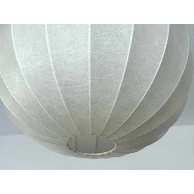Large Vintage Cocoon Pendant Light from Goldkant Leuchten, 1960s For Sale - Image 18 of 18
