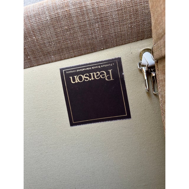 Pearson Stria Linen Sofa - 94” For Sale In Naples, FL - Image 6 of 6