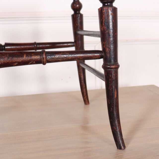English 19th C beech luggage stand. 1880 Dimensions:W: 63cm (24.8")H: 44cm (17.3")D: 44cm (17.3") This piece is designed...