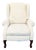 Lane Furniture Beige Wingback Recliner Lounge Chair For Sale