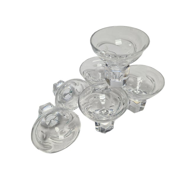 Art Deco Vodka Glasses, Former Czechslovakia, 1930s, Set of 6 For Sale - Image 9 of 10