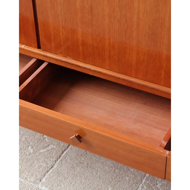 Mid-Century Modern Teak Sideboard by Gaston Poisson, 1960s For Sale - Image 17 of 18