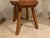 Set of 6 Vintage Alpine Bavarian Heart-Cutout Plank Chairs (Brettstuhl)(Tyrolean) For Sale - Image 6 of 8