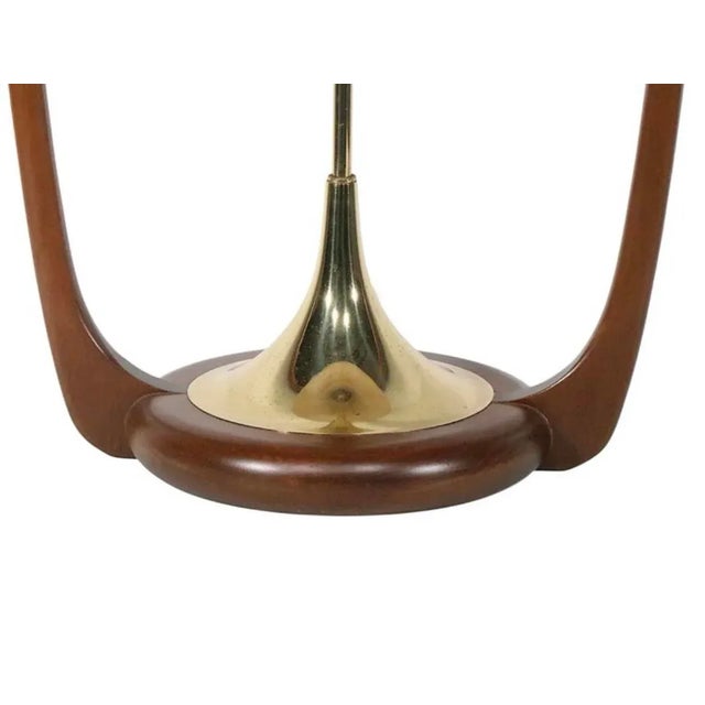 Mid 20th Century Mid Century Modern Modeline Table Lamp, Design Attributed to Arthur Jacobs, Circa 1950s For Sale - Image 5 of 12