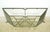 1940s French Green & Gold Wrought Iron Console Base For Sale - Image 10 of 11