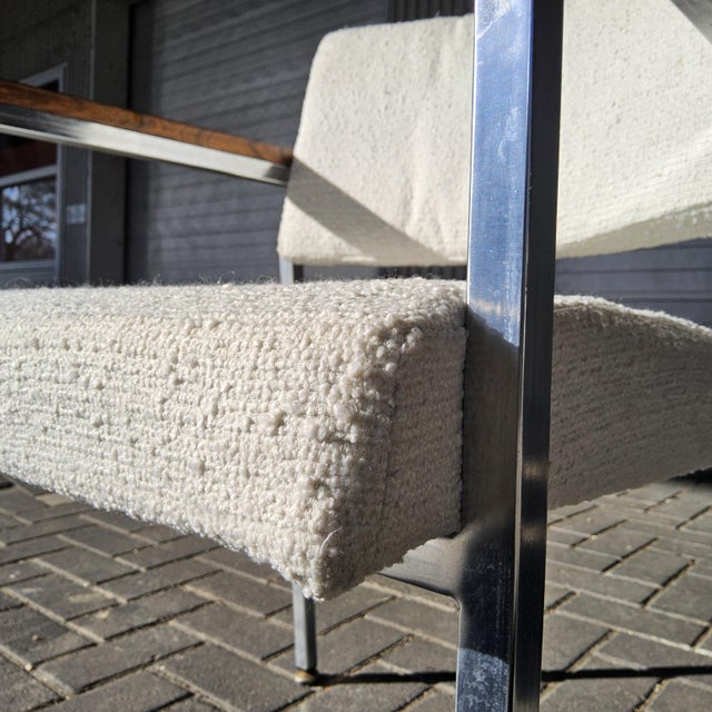 Vintage Armchairs with White Whool Fabric by Hein Salomonson, 1960s, Set of 2 For Sale - Image 18 of 18