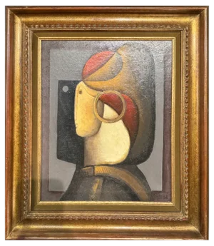 José Herrera, Cubist Portrait, 1970s