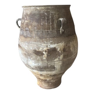 Very Large Antique Greek Olive Jar For Sale
