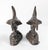 Metal Mid-Century Pair of Cast Iron Bronzed Angel Fish Form Bookends For Sale - Image 7 of 11