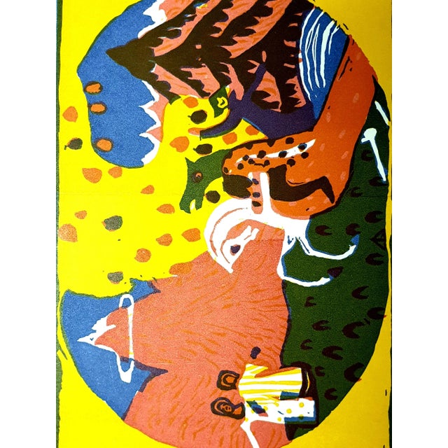 Wassily Kandinsky - Horse Knight - Original Etching Conditions: excellent 32 x 24 cm 1966 XXe siècle, San Lazzaro Of a...