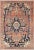 Blue Very Fine Antique Rug With Bold Geometric Medallion Design For Sale - Image 8 of 8
