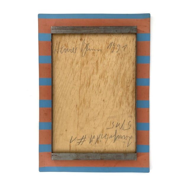 A work of art * by Heiner Blum (born 1959) * Title: Runner picture 1 * from 1991 * Edition: No. 5 of 15 copies * the work...