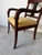 Vintage Hollywood Regency Neoclassical Style Mahogany Armchair For Sale - Image 9 of 12