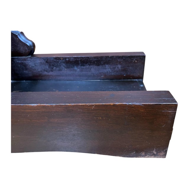 Brown Antique Eastlake Solid Wood Prayer Kneeler Stand For Sale - Image 8 of 10