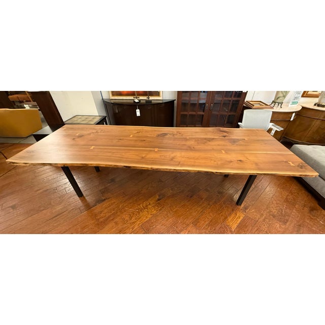 Room & Board Room & Board Chilton Live Edge Dining Table For Sale - Image 4 of 12