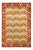 Arts & Crafts Collection Hand-Knotted Area Rug - Red 5' 10" x 9' 1" For Sale