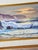 Ocean Tide at the Cliffs Oil Painting on Board by Southern California Artist Burl E. Chalmers For Sale - Image 9 of 11