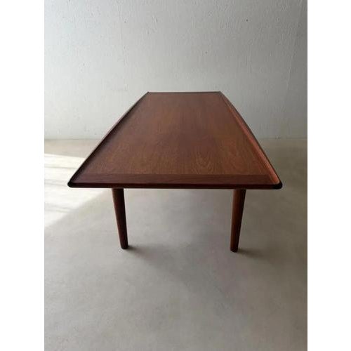 Wood Teak Coffee Table by Grete Jalk for Glostrup Møbelfabrik, 1960s For Sale - Image 7 of 17