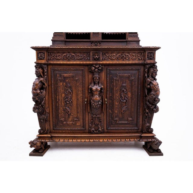 Antique French Cabinet, 1870 For Sale - Image 9 of 13