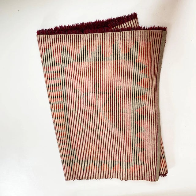Scandinavian Abstract High Pile Rya Rug, Sweden 1960s For Sale - Image 17 of 18