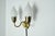 2-Arm Brass and Opaline Glass Wall Lamp from Fog & Mørup, 1950s For Sale - Image 6 of 10