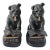 Lovely Vintage Pair of Cigar Smoking English Bulldog Bookends Heavy Metal For Sale