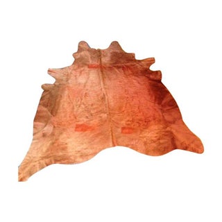 New Auburn Saddlemans Cowhide Rug - 6' 6" x 7' 6" For Sale