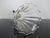 Italian Venetian Hand Blown Art Glass Decorative Tipetto Wine Goblet With Blue Wings For Sale - Image 3 of 8