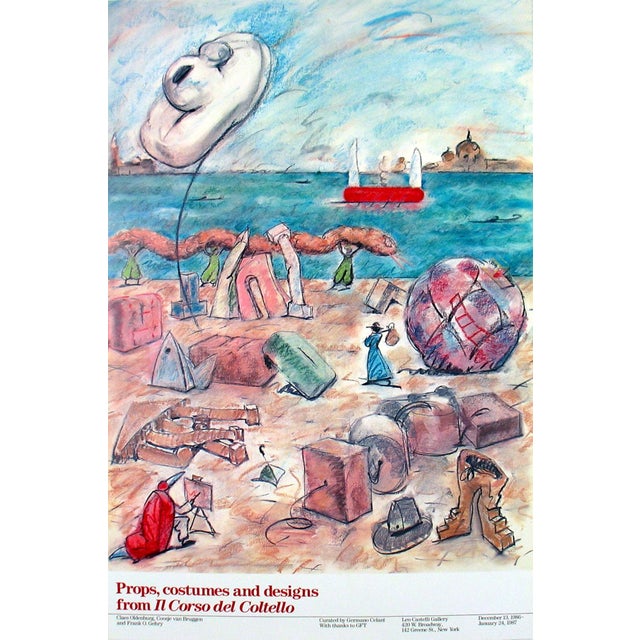 Artist: Claes Oldenburg Title: Props, Costumes & Designs from Il Corso del Coltello Year: 1986 Signed: No Medium: Offset...