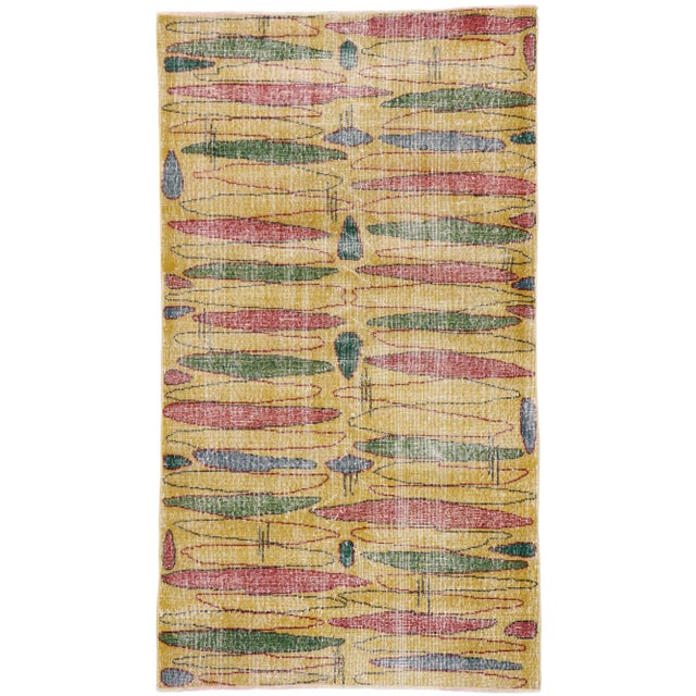 Zeki Muren Vintage Turkish Sivas Rug, 03'08 X 06'06 For Sale - Image 10 of 10