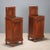 Italian Nightstands in Mahogany and Glass, Set of 2 For Sale - Image 15 of 15
