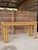 Vintage Handwoven Braided Rattan Console Table Glass Insert For Sale - Image 12 of 12
