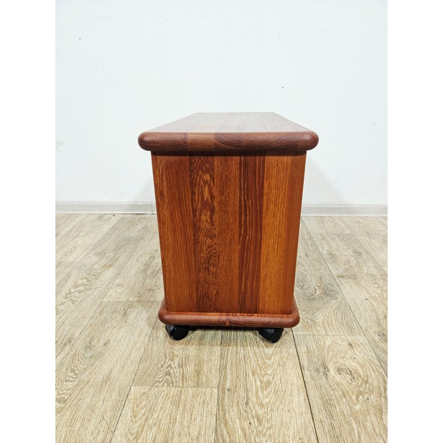 Scandinavian Teak TV Hi-Fi Cabinet, 1970s For Sale - Image 4 of 13