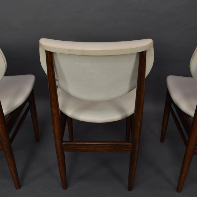Wenge Dining Room Chairs, 1960s, Set of 4 For Sale - Image 9 of 18