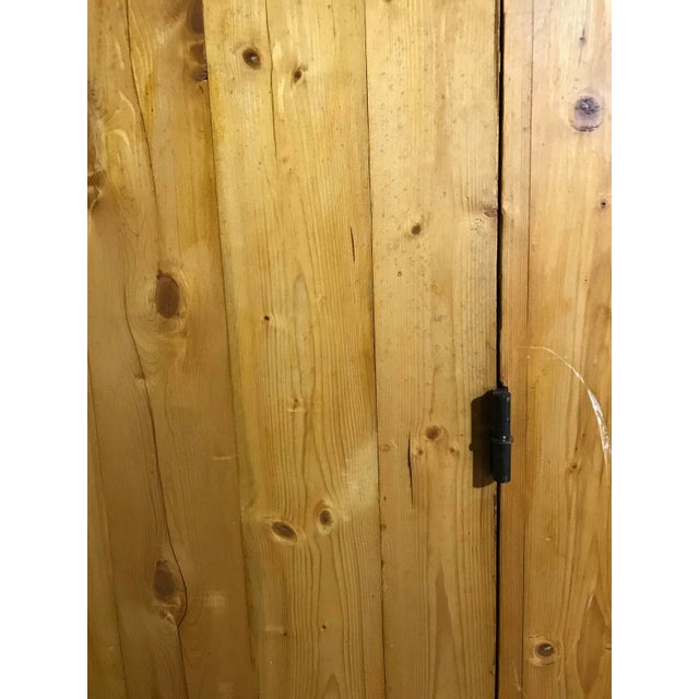 Charlotte Perriand Vintage Wooden Door attributed to Charlotte Perriand, 1970s For Sale - Image 4 of 5