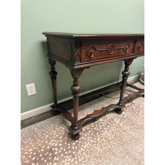 English Antique William and Mary Style Sideboard For Sale - Image 3 of 12