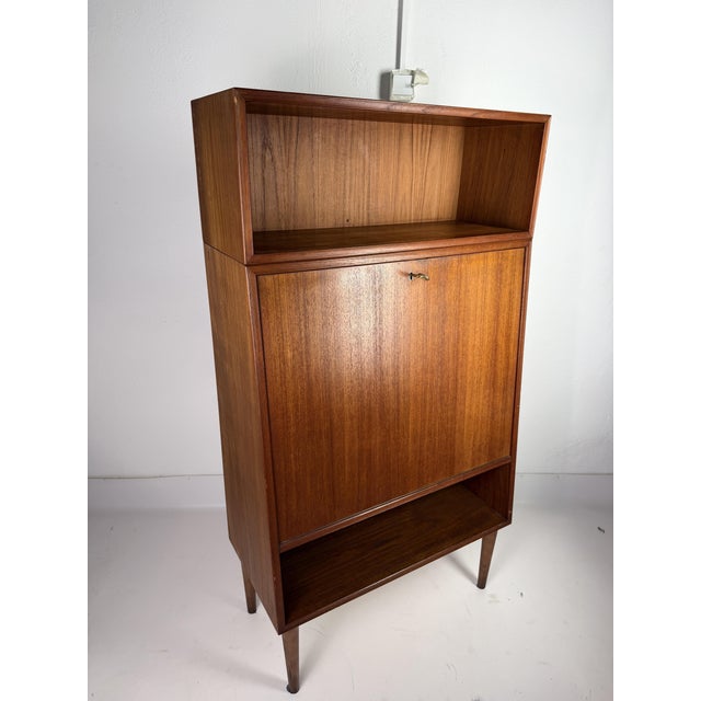 Brown Teak RT 200 Secretary by Heinrich Riestenpatt, Germany, 1960s For Sale - Image 8 of 11