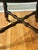 Vintage Custom Mahogany Cocktail Table With Attached Brass Faux Bamboo Gallery Tray Top For Sale - Image 9 of 12