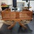 Late 20th Century 20th Century Carved Wooden Howdah Elephant Saddle Rectangular Chair For Sale - Image 5 of 7