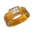 Vintage Art Deco Carved Bakelite and Paste Hinged Cuff, 1930s For Sale - Image 14 of 14