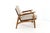 Beige Bernhout Armchair in Wood & Upholstery For Sale - Image 8 of 9