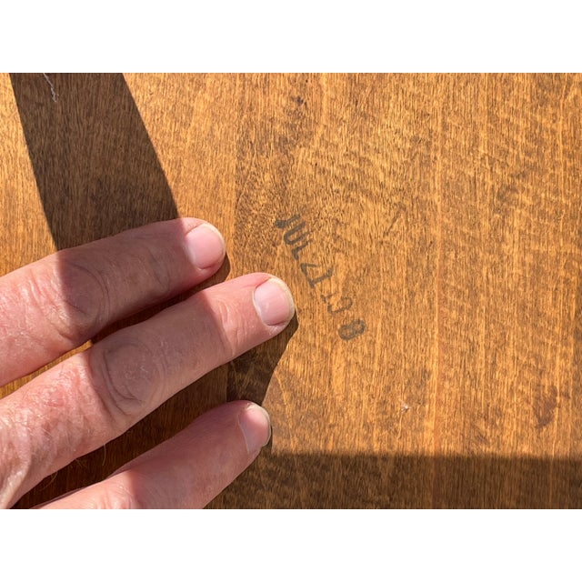 Brown L. Hitchcock Seaport Edition Stenciled Side Chairs - Set of 4 For Sale - Image 8 of 12