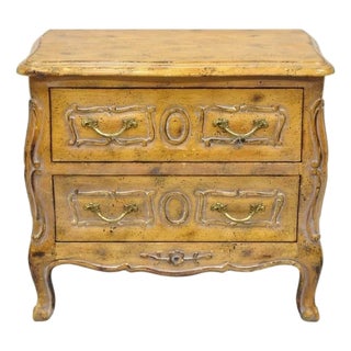 Vintage Italian Salesman Sample Louis XV Commode Jewelry Box Miniature Chest For Sale